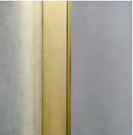 Matki Eauzone Hinged Door with Hinge and Inline Panel for Recess - Special Finishes