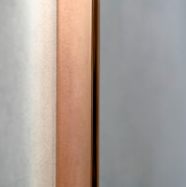 Matki Eauzone Hinged Door with Hinge and Inline Panel for Recess - Special Finishes