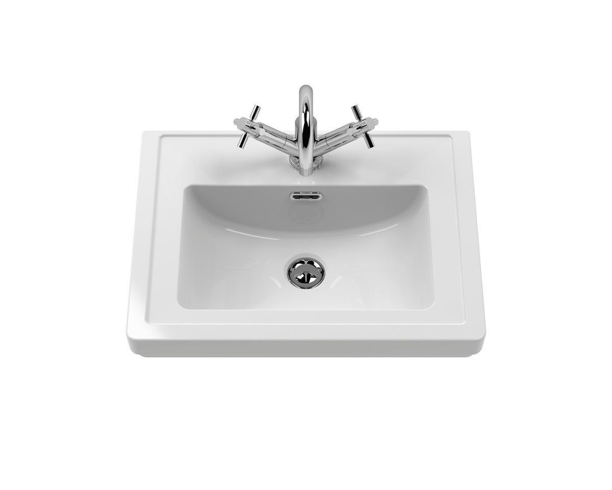 BC Designs Classic Fireclay Basin 500mm