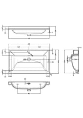 BC Designs Classic Fireclay Basin 800mm