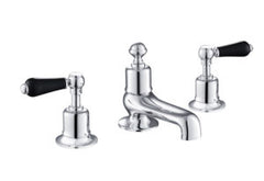 JTP Grosvenor Lever 3 Hole Deck Mounted Basin Tap