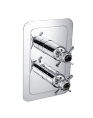 JTP Grosvenor Pinch Thermostatic 2 Outlet Shower Valve