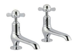 JTP Grosvenor Pinch Long Nose Basin Taps