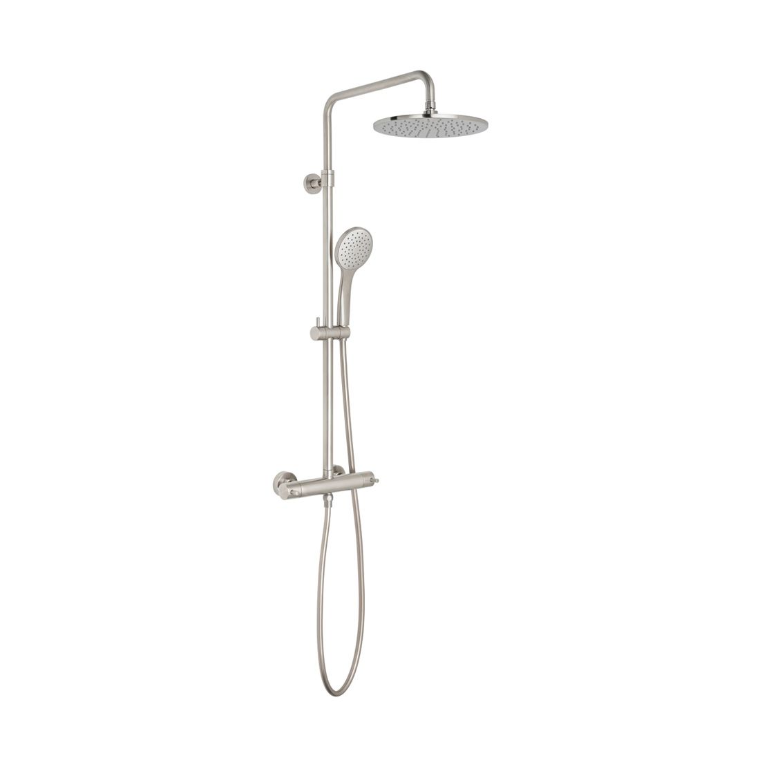 Vado Showering Solutions Round Adjustable Thermostatic Column