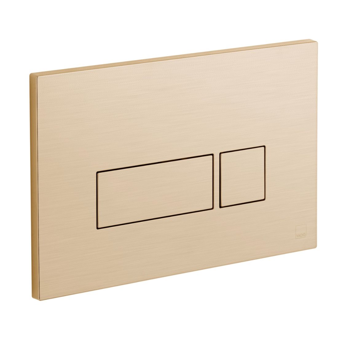 Vado Square Button Flush Plate