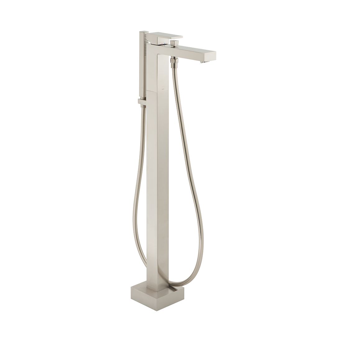 Brushed Nickel Notion floor standing bath shower mixer 