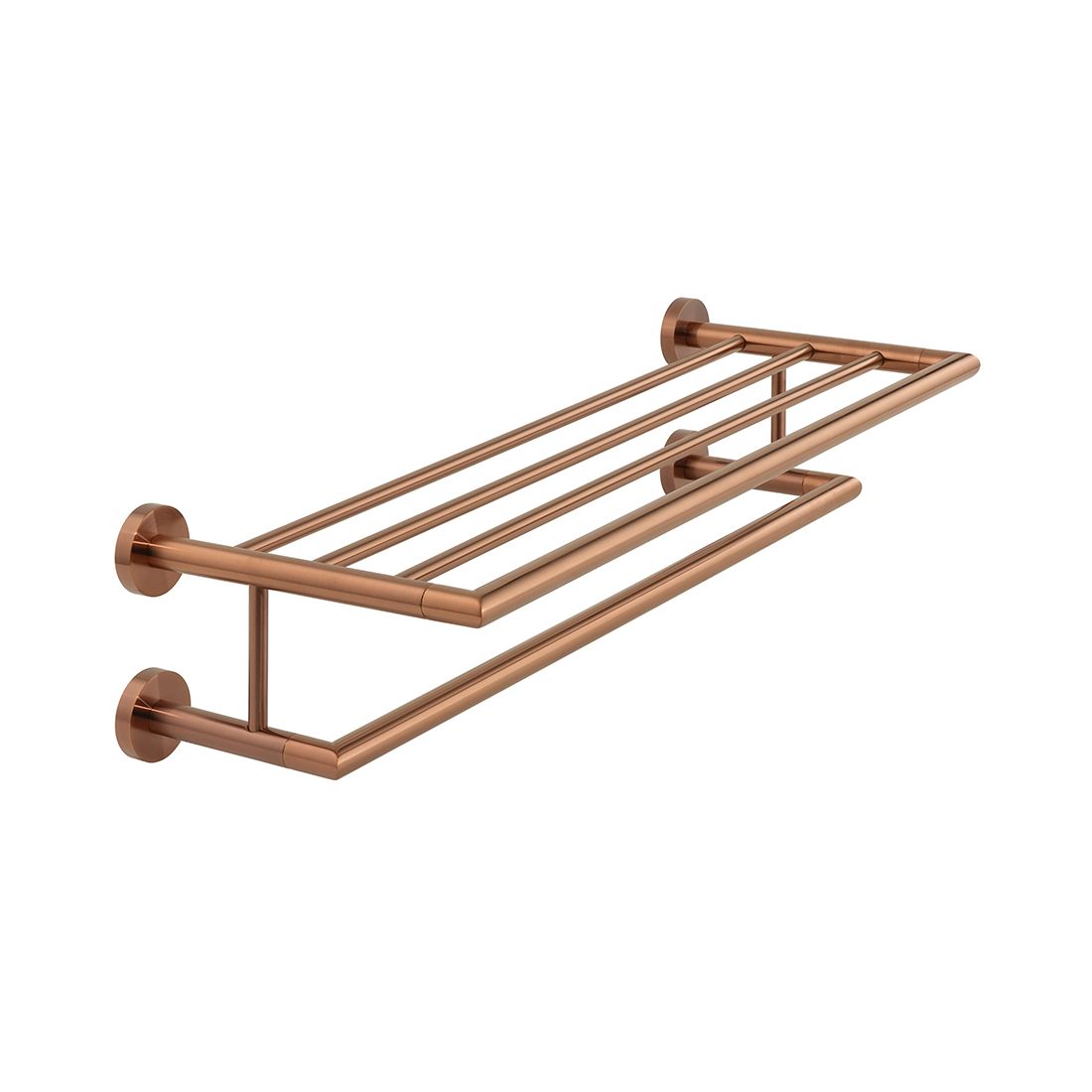 Vado Individual Spa Towel Shelf with Rail 600mm