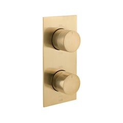 Vado Individual Knurled Accents 2 Outlet Shower Valve