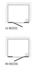 Matki Illusion Hinged Door with Integrated tray