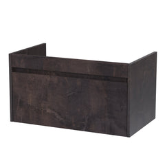 Slate effect wall hung basin unit