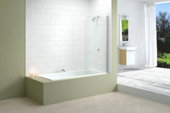 Merlyn Single Curved Bath Screen