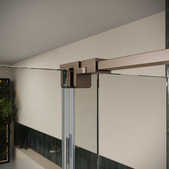 bronze shower screen fitting