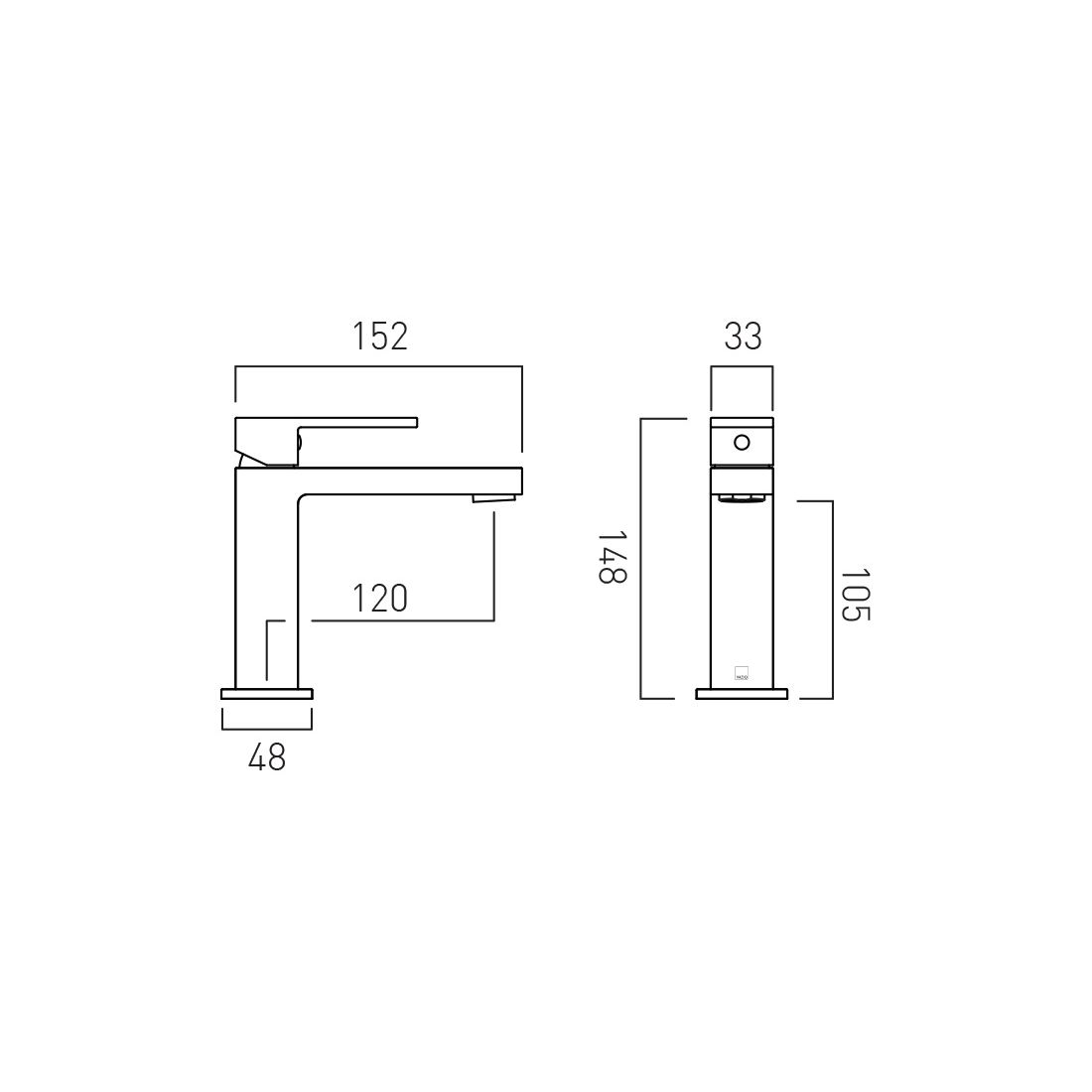 Vado Individual Notion Mono Basin Mixer