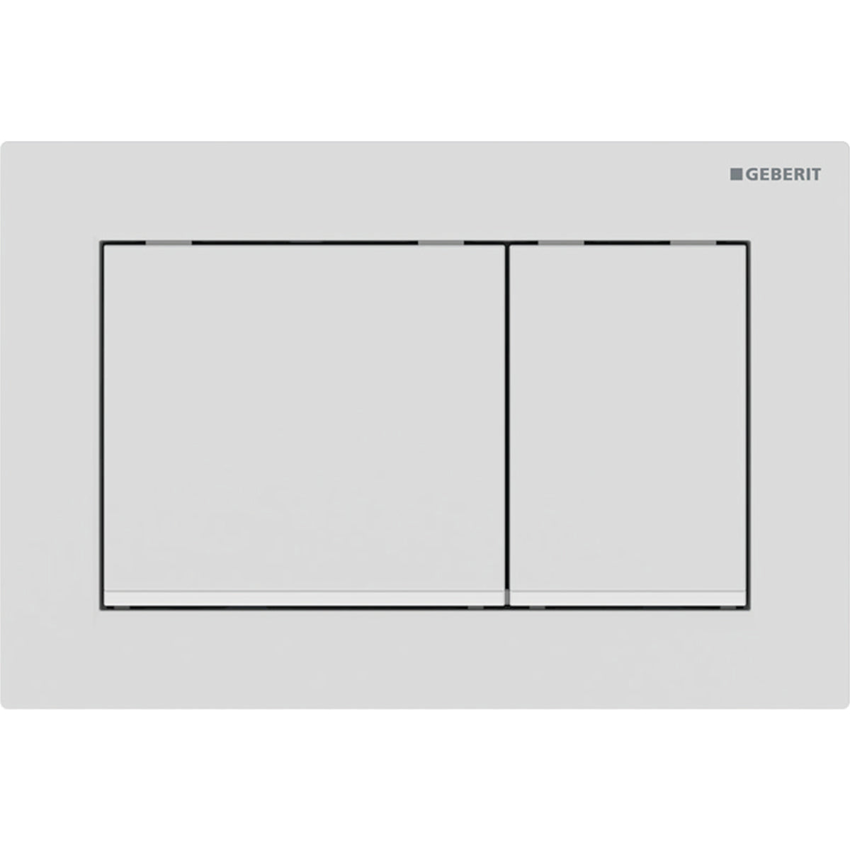 Geberit Omega20 Square dual flush plate (Omega30)