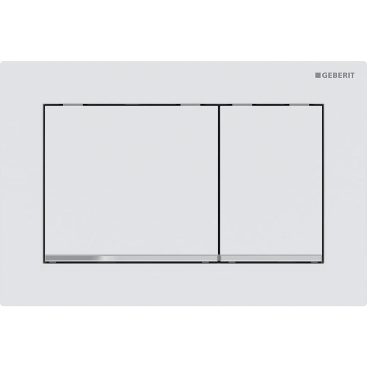 Geberit Omega20 Square dual flush plate (Omega30)