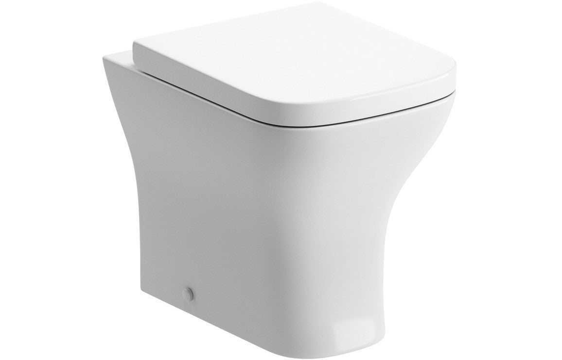 white back to wall toilet