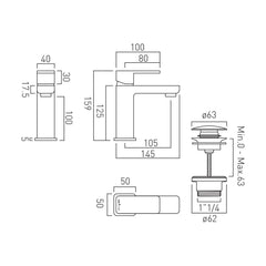 Vado Phase Ecoturn Mono Basin Mixer