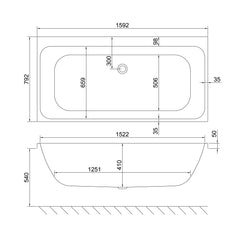 profile double ended diagram 1600