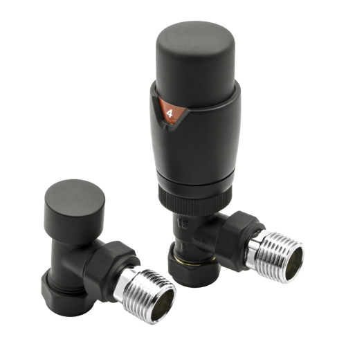 Reina Modal TRV Angled Radiator Valves