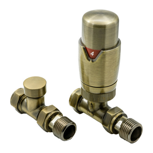 Reina Modal TRV Straight Radiator Valves