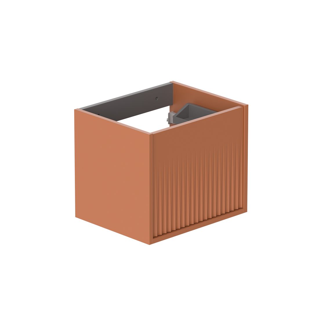 Vado Safari Fluted Wall Mounted 500mm Vanity Unit