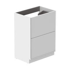 Vado Safari Smooth Floor Mounted 600mm Vanity Unit