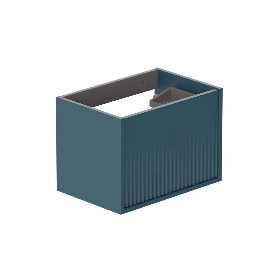 Vado Safari Fluted Wall Mounted 600mm Vanity Unit