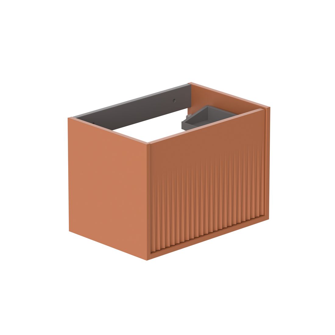 Vado Safari Fluted Wall Mounted 600mm Vanity Unit