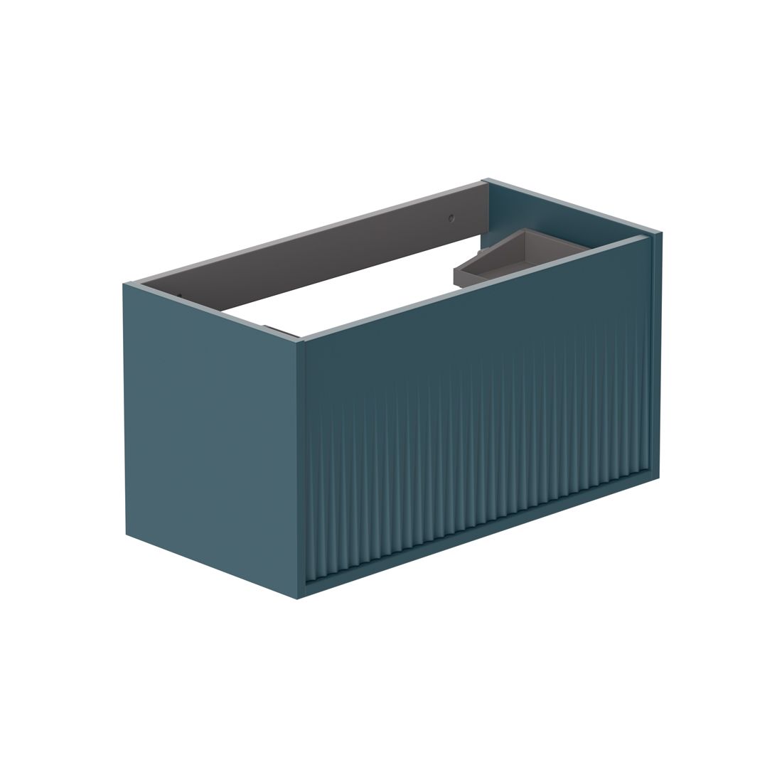 Vado Safari Fluted Wall Mounted 800mm Vanity Unit