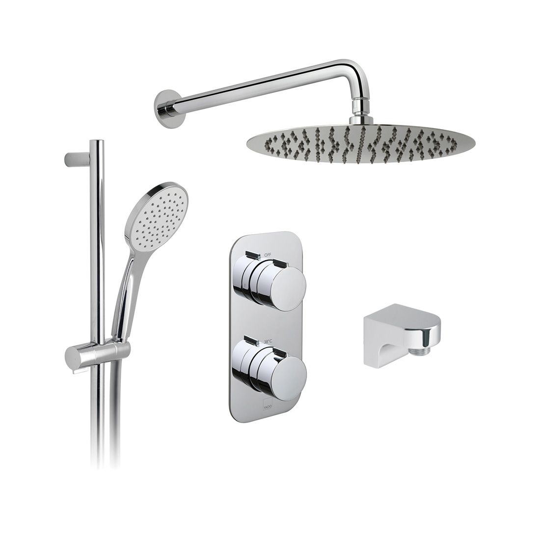 Vado Tablet Altitude 2 Outlet Shower Package (Aquablade/Atmosphere)