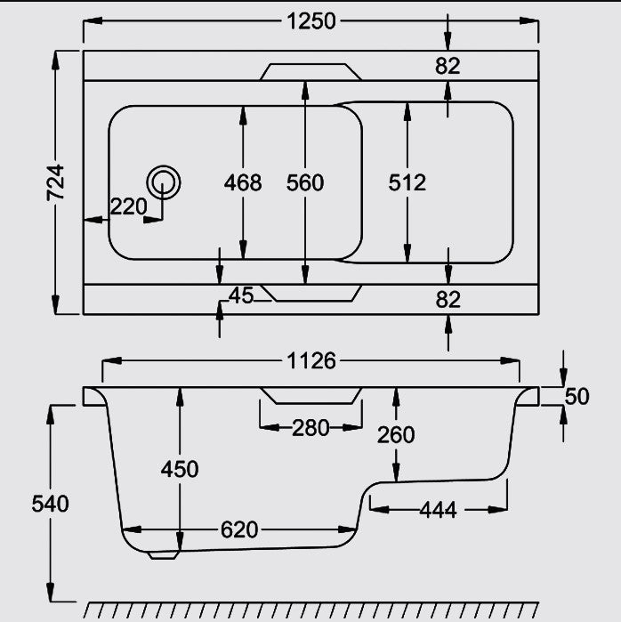 urban sit bath diagram