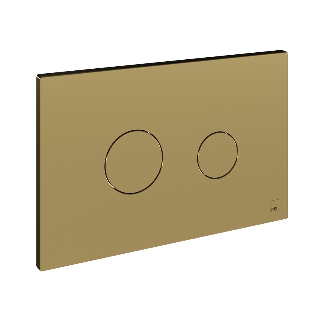 Vado Round Button Flush Plate