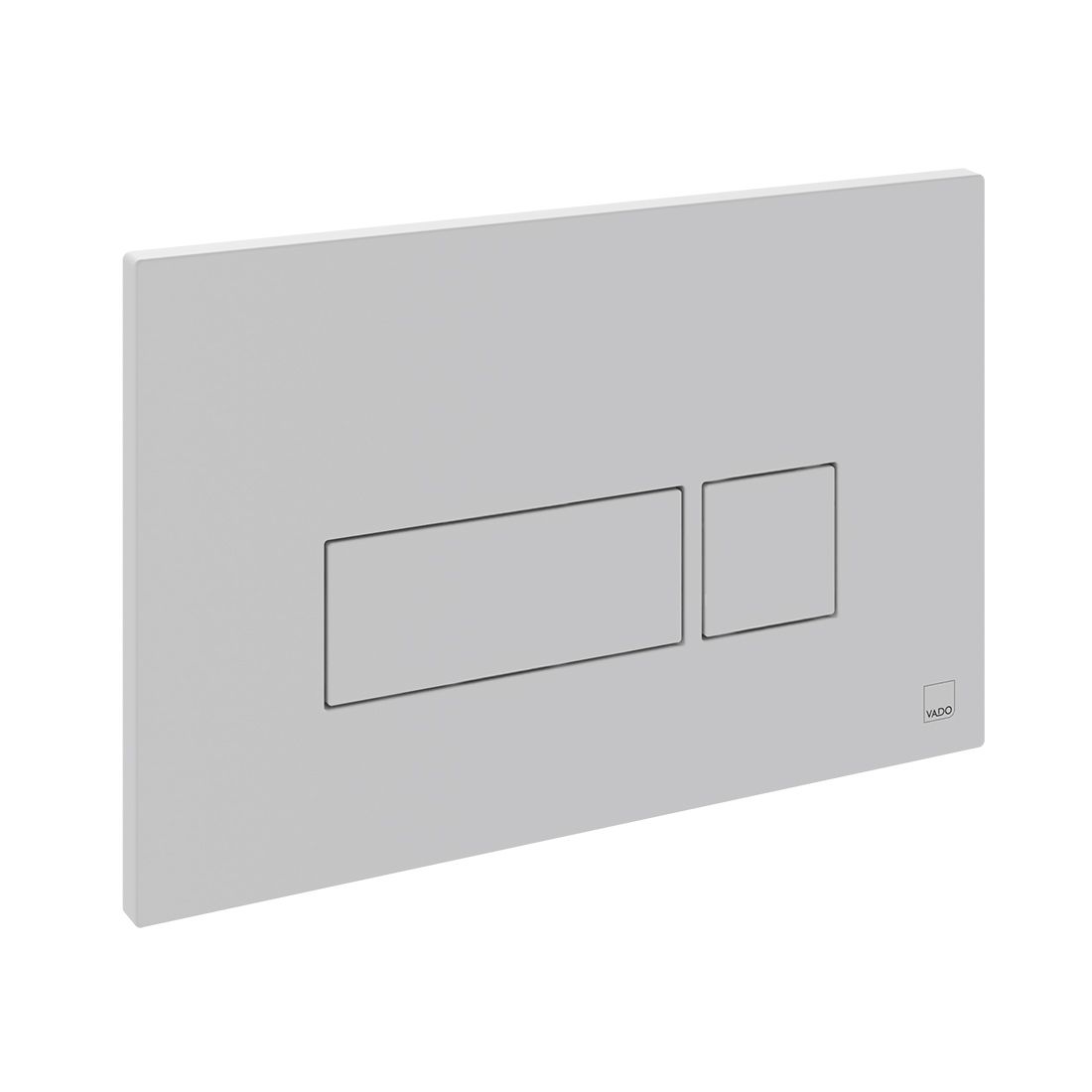 Vado Square Button Flush Plate